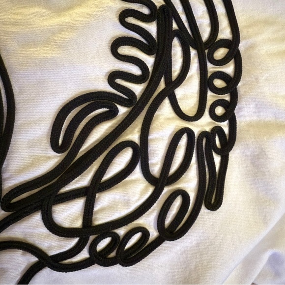 Zara Artistic Face Print Embroidered White Tee Artsy Picasso - Picture 4 of 5